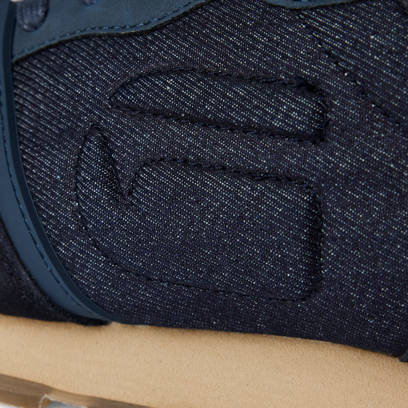 G-STAR® Track II Denim Sneaker Mehrfarbig fabric shot