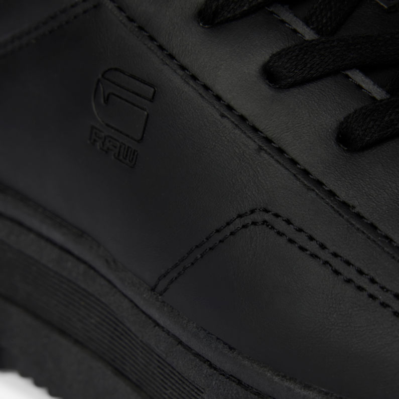 G-STAR® Lhana Tonal Sneaker Schwarz fabric shot