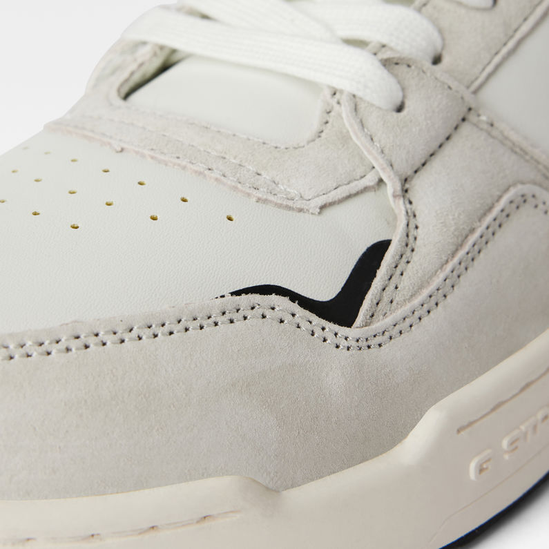G-Star RAW® Attacc Mid Tonal Blocked Sneaker Weiß detail