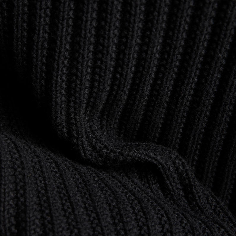 G-STAR® Loose Turtle Knitted Pullover Schwarz