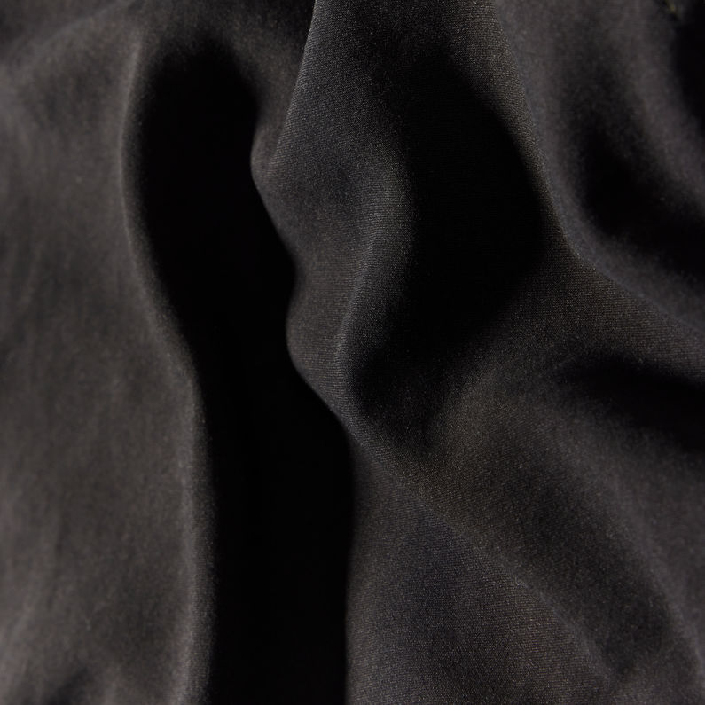 G-STAR® Short De Bain Dirik Solid Artwork Noir fabric shot