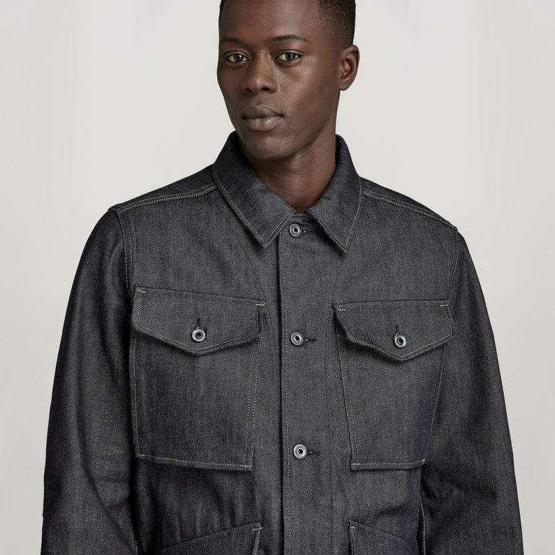 G-Star RAW® Surchemise Vodan Utility Field Bleu foncé