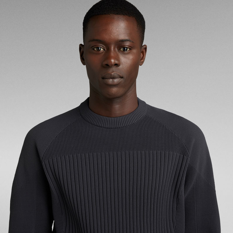 Engineered Knitted Sweater | Grey | G-Star RAW® US