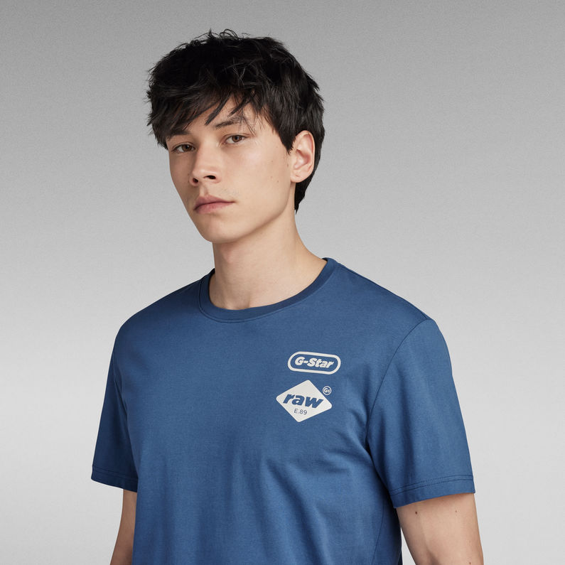 G-STAR® Chest Graphic T-Shirt Midden blauw