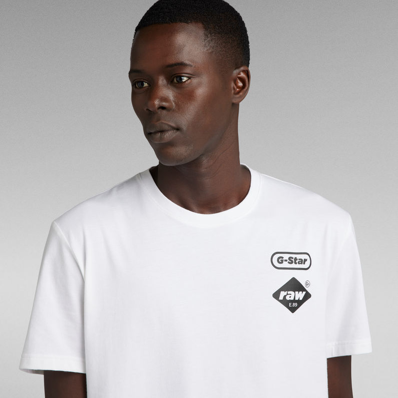 Chest Graphic T-Shirt | White | G-Star RAW® US