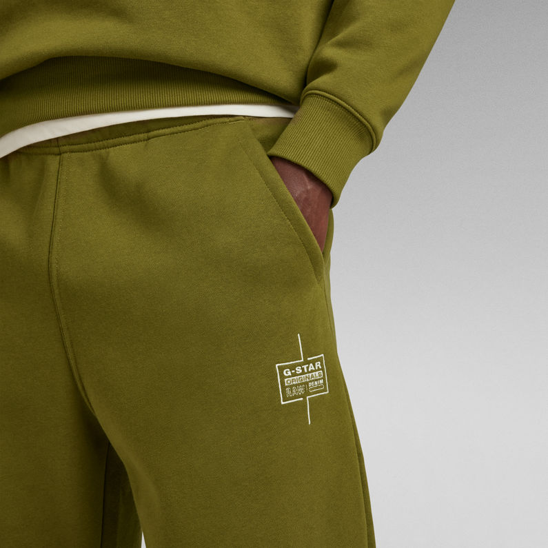 g-star-unisex-core-tapered-sweat-pants-green