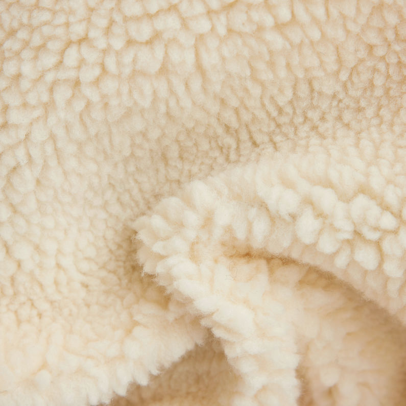 G-STAR® Oversized Teddy Overshirt Beige