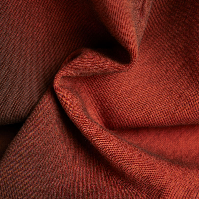 G-STAR® Hand Sprayed Hooded Loose Sweater オレンジ