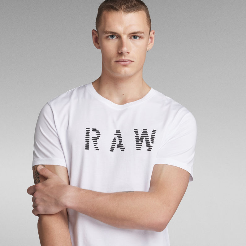 G-Star RAW® T-Shirt Raw Blanc