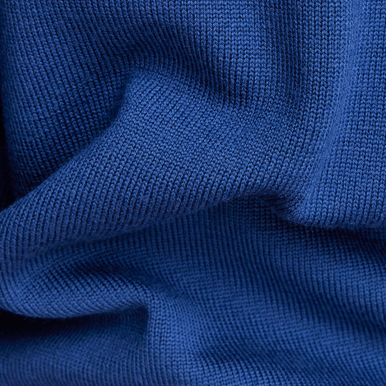 G-Star RAW® Premium Core Mock Knit Medium blue