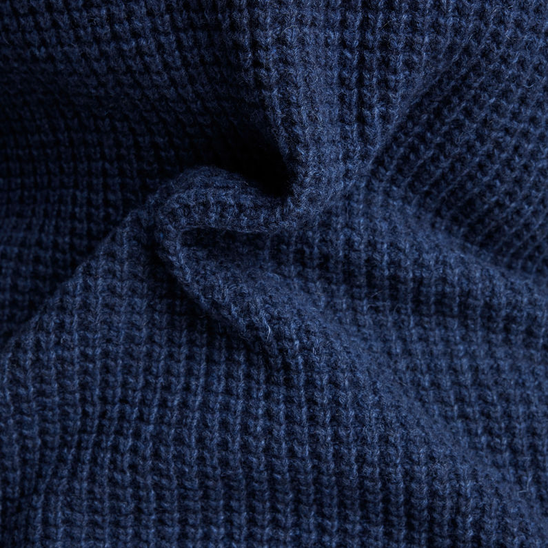 G-STAR® Chunky Knitted Pullover Mittelblau