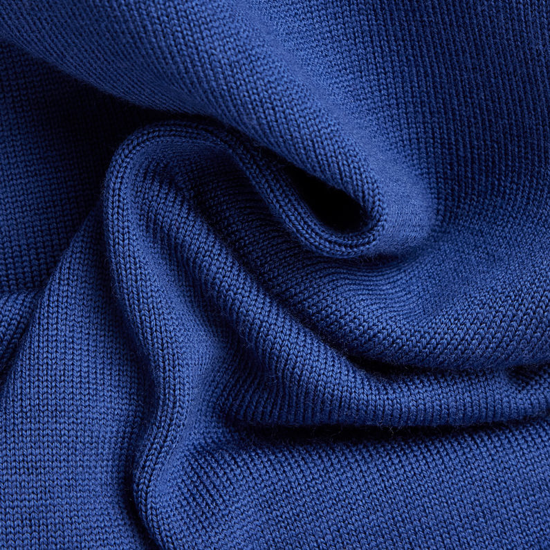 G-Star RAW® Premium Core Knitted Pullover Mittelblau