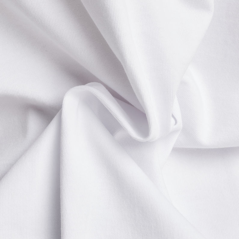 G-STAR® Camiseta Autograph Boxy Oversized Blanco