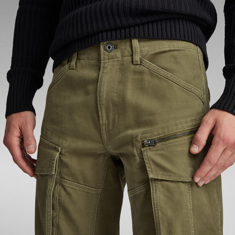 Pantalon Rovic Zip 3d Regular Tapered Vert G Star Raw® Fr