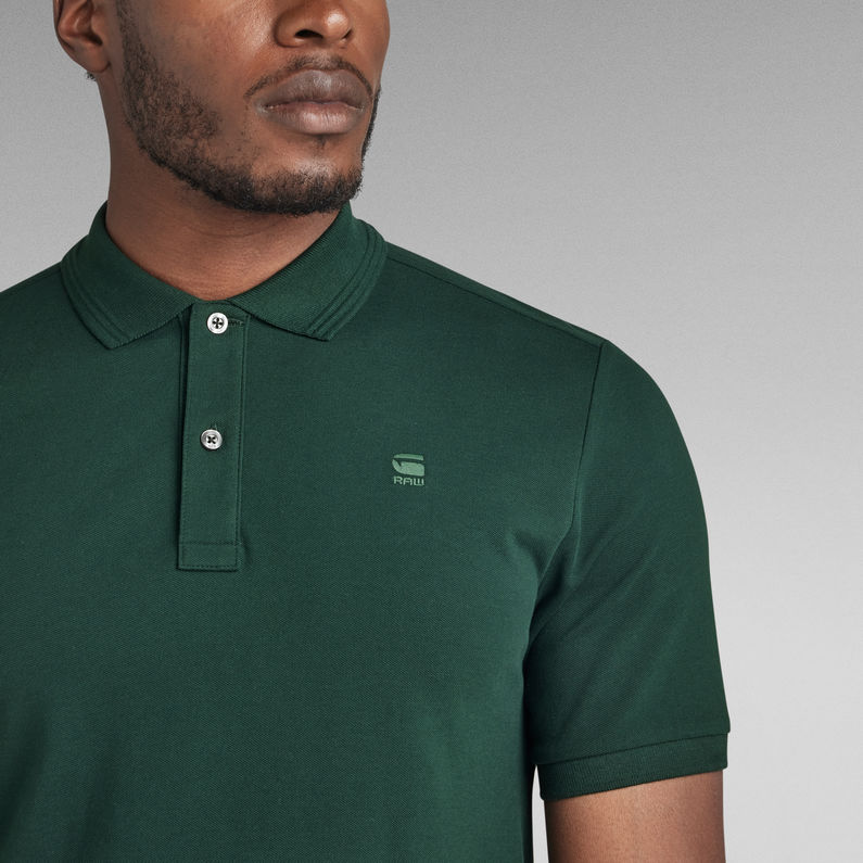 G-STAR® Polo Dunda Slim Verde