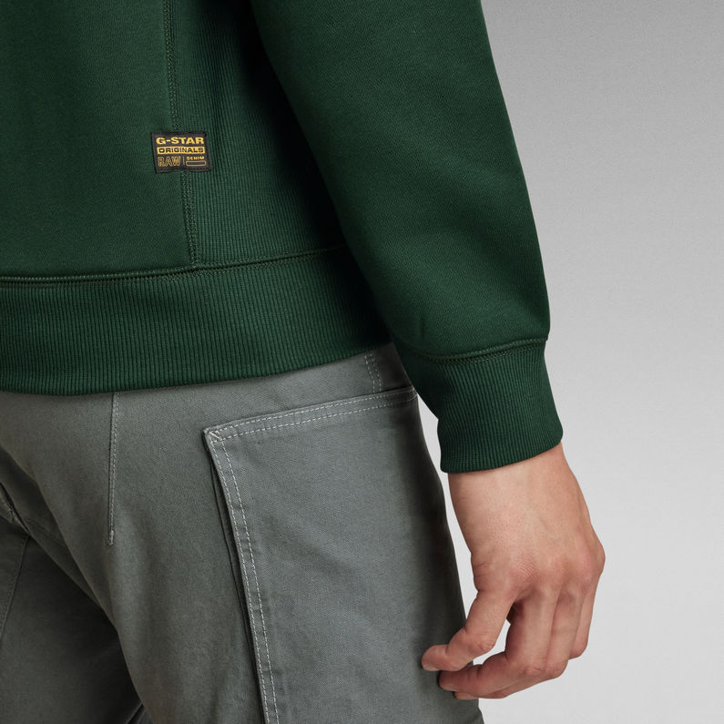 g-star-raw-premium-core-hooded-sweater-green