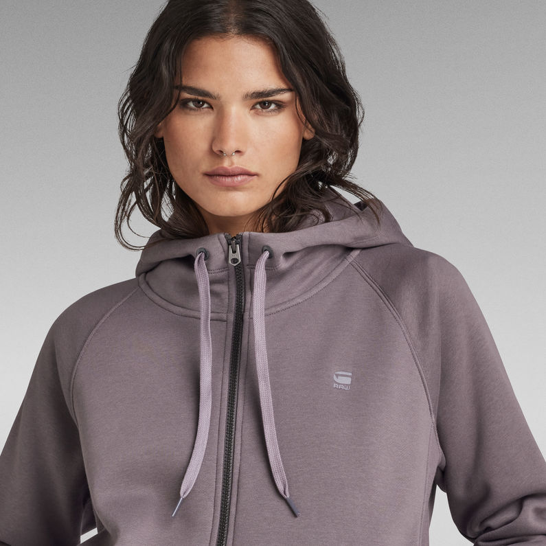 G-STAR® Premium Core 2.1 Zip Thru Hoodie Grau