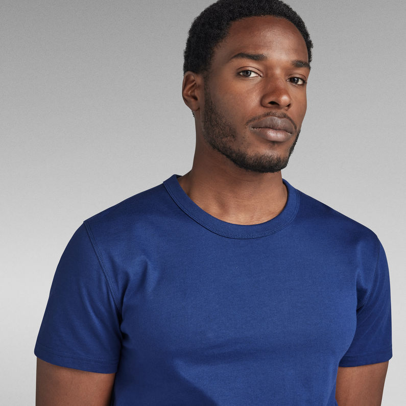 G-STAR® Premium Base T-Shirt Midden blauw