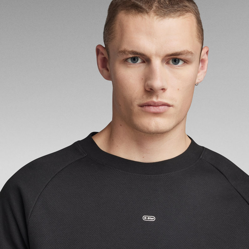 G-STAR® T-Shirt Moto Loose Noir