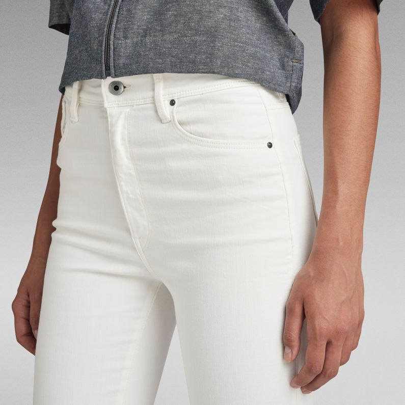 G-Star RAW® Jeans Kafey Ultra High Skinny Blanco