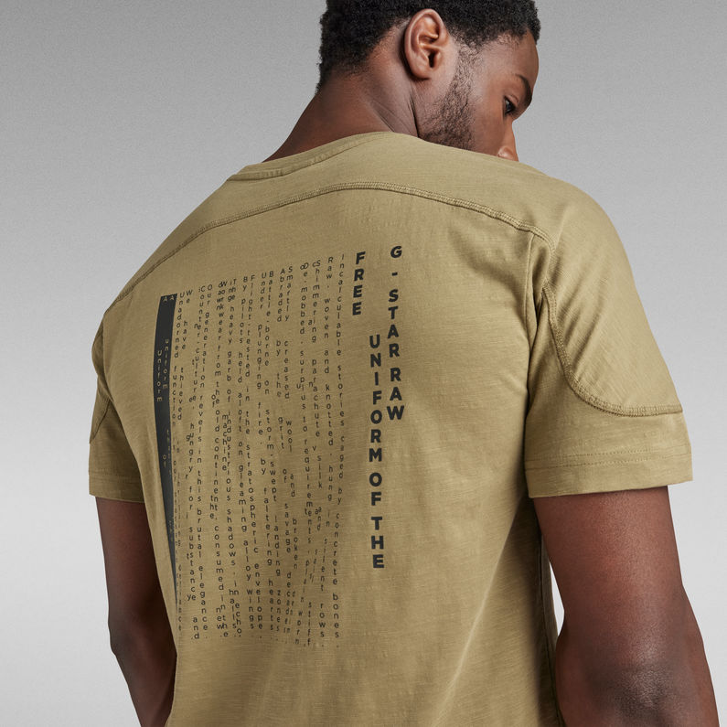 G-STAR® Korpaz Text T-Shirt Green
