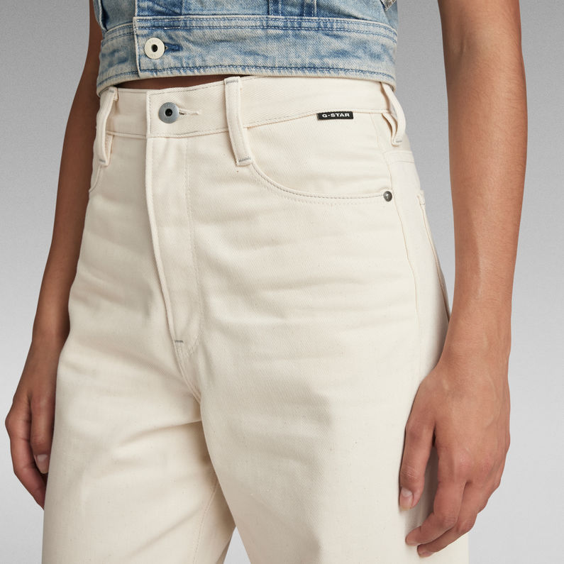G-Star RAW® Stray Ultra High Loose Contrast Jeans White