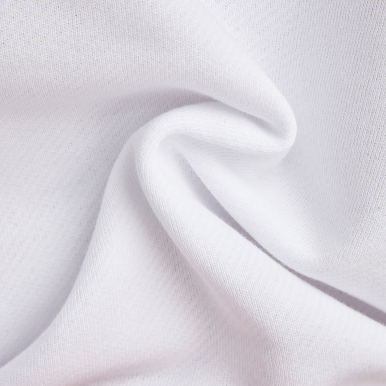 G-STAR® Sweat À Capuche Sports Zip Loose Blanc