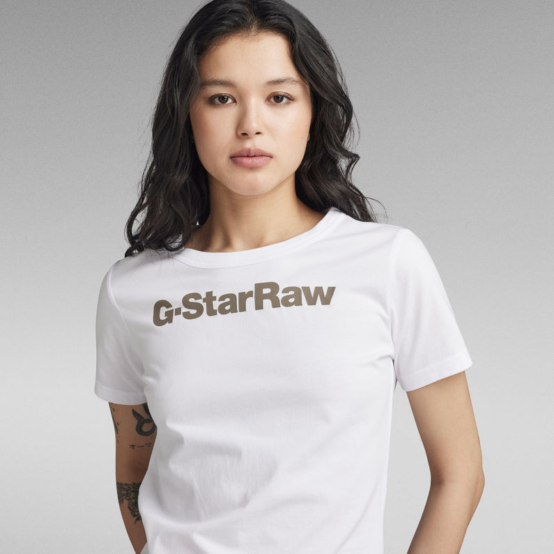 G-Star RAW® GS Graphic Slim Top White