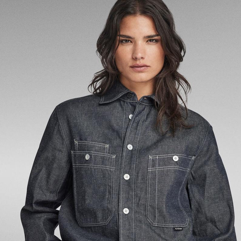 G-STAR® Chemise Nimes Regular EV Bleu foncé