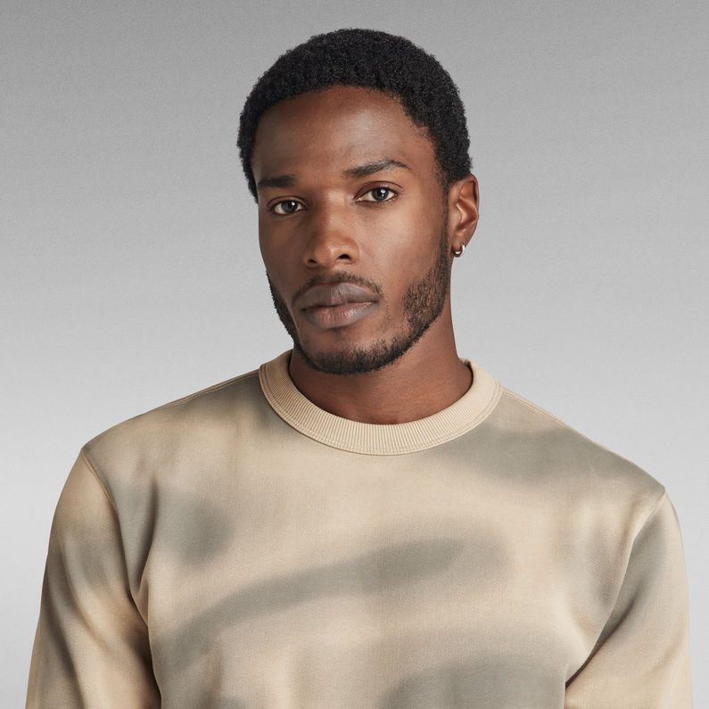 G-STAR® Bitmap Camo Allover Printed Sweater Multi color