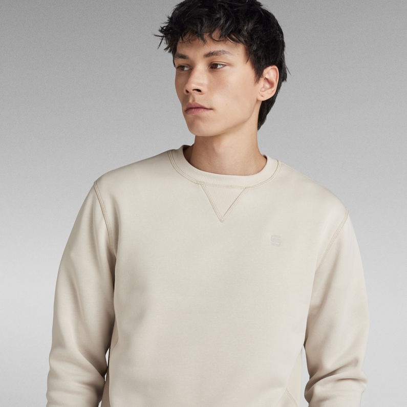 G-Star RAW® Premium Core Sweater Beige