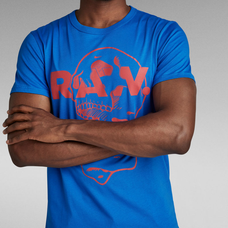 G-STAR® T-shirt Graphic 1 Bleu foncé