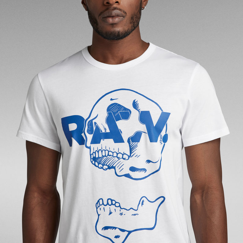 G-STAR® Graphic STM 1 T-Shirt Wit