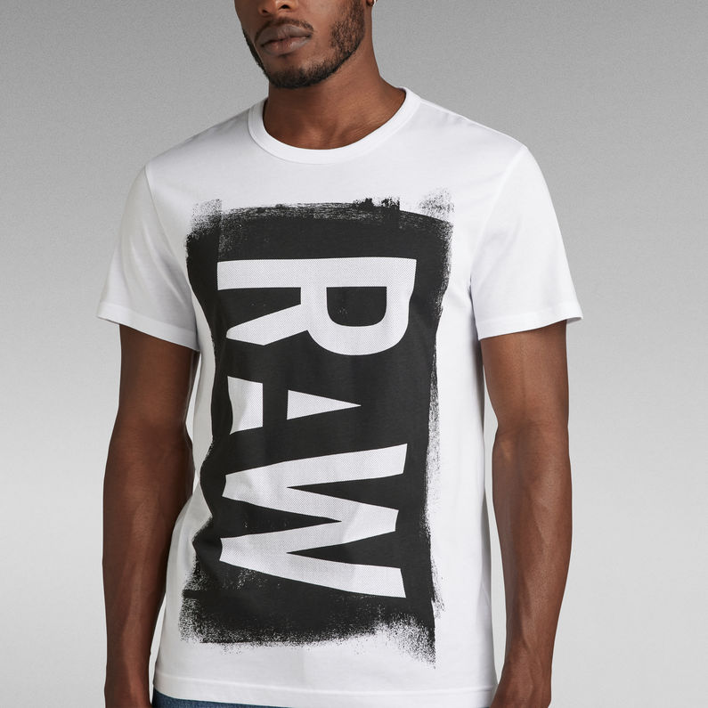 G-Star RAW® Graphic STM 4 T-Shirt Wit