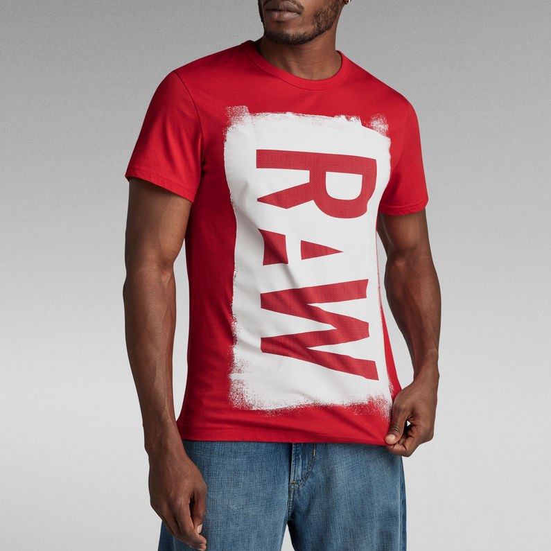 G-STAR® Graphic STM 4 T-Shirt Rood