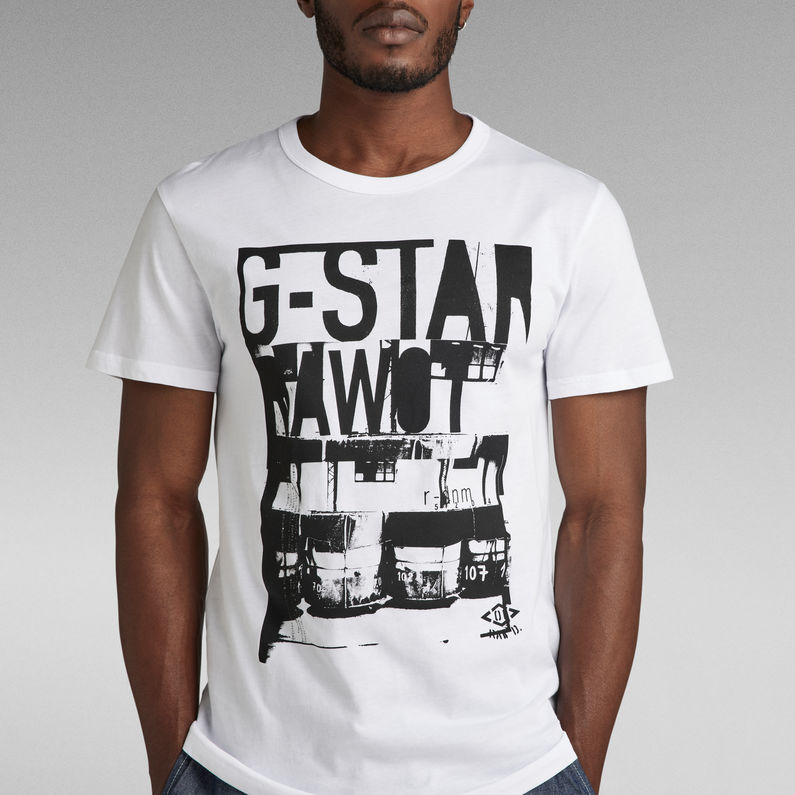 G-Star RAW® Graphic STM 2 T-Shirt Wit
