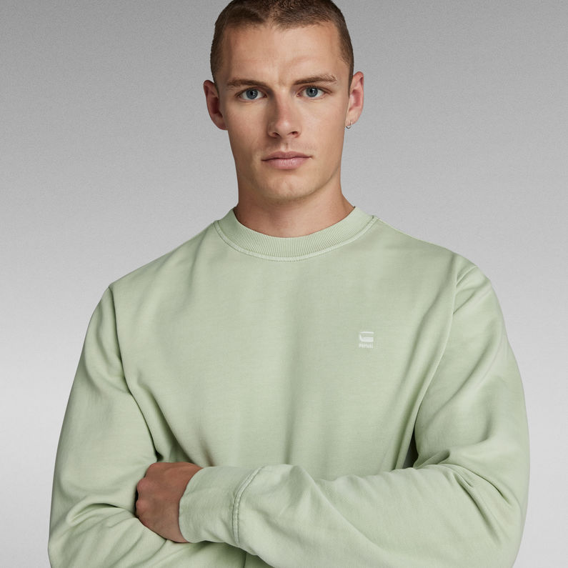 G-STAR® Overdyed Regular Sweatshirt Grün