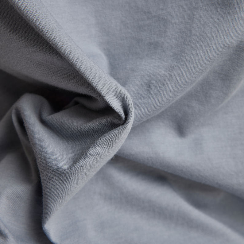 G-STAR® T-Shirt Wrinkled letters Gris