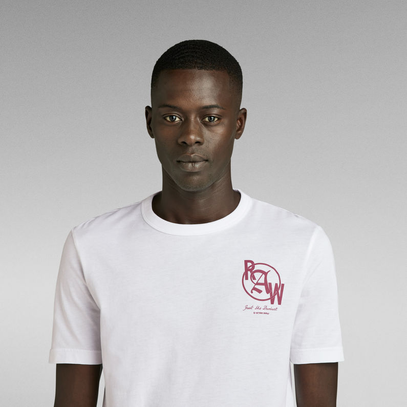 G-Star RAW® Graphic 9 Slim T-Shirt White