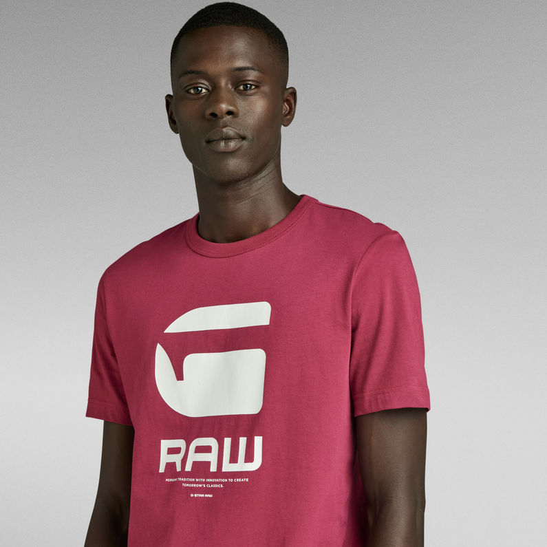G-Star RAW® Graphic 6 T-Slim Shirt Red