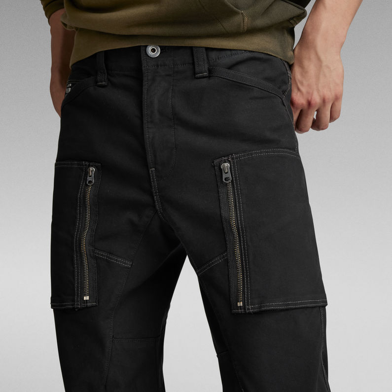 G-STAR® Zip Pocket 3D Skinny Cargo Pants Black