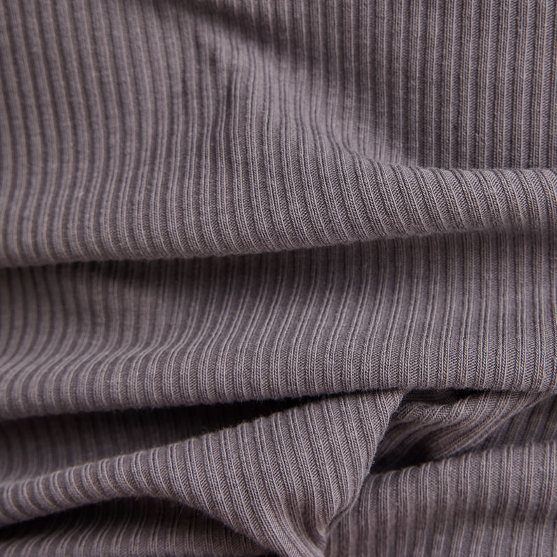 G-STAR® Slim Rib Top Grijs
