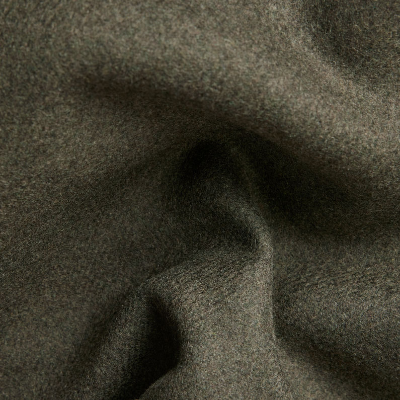 G-Star RAW® E Double Breasted Field Coat Pocket Wool Grijs