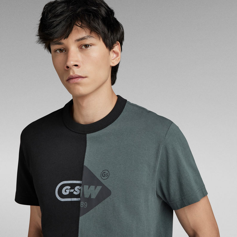 G-Star RAW® Cut & Sew Graphic T-Shirt Multi color