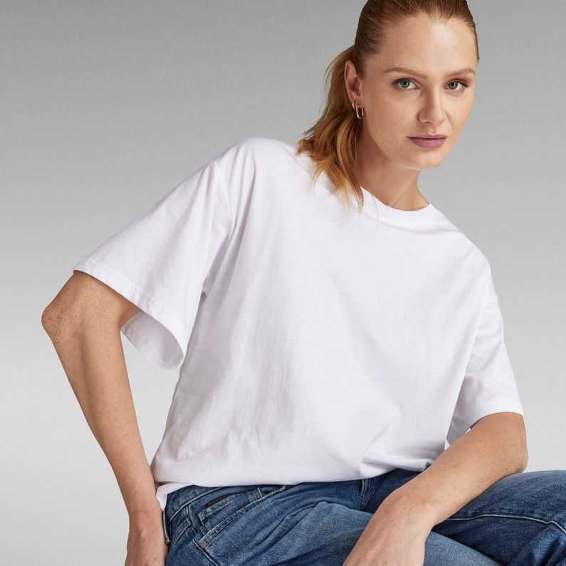 G-STAR® Loose Fit Top Weiß