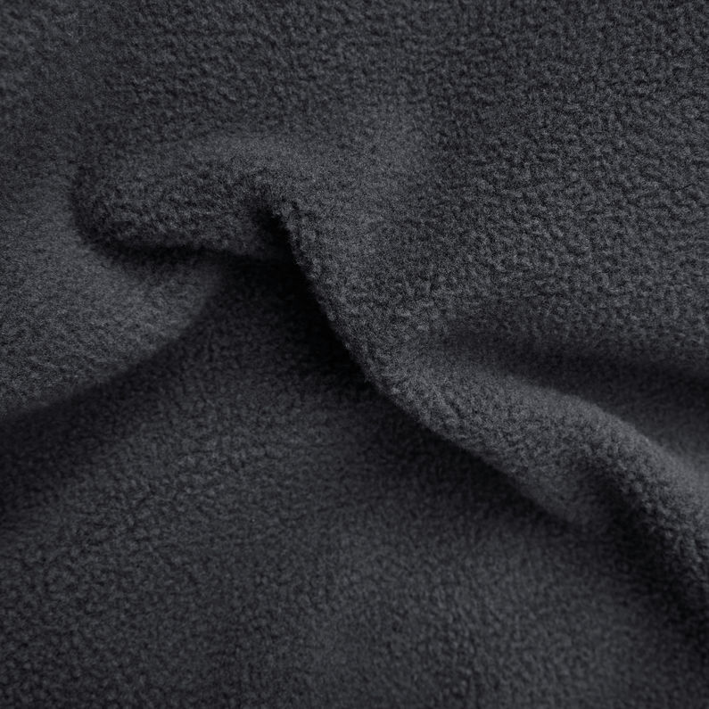 G-STAR® Fleece Half Zip Loose Sweatshirt Grau