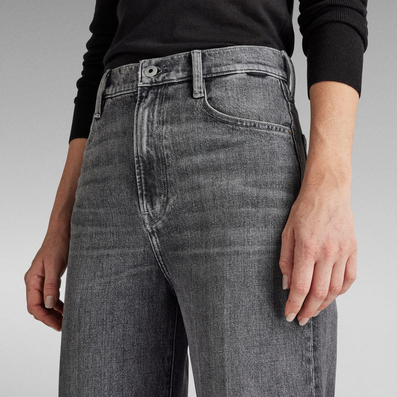 G-Star RAW® Deck Ultra High Wide Leg Jeans Grey