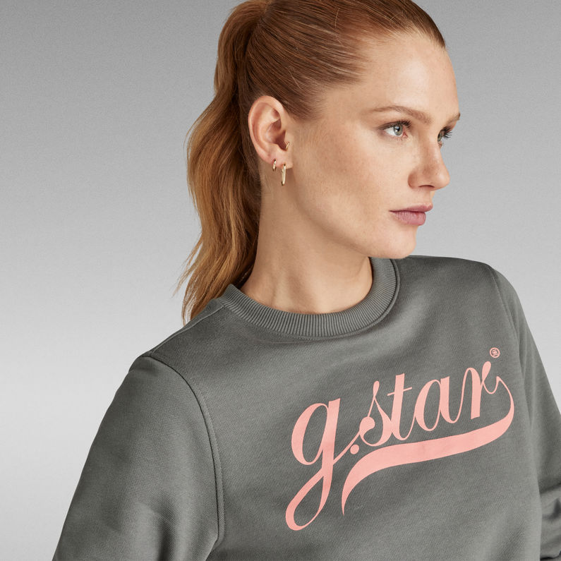 G-STAR® Graphic 1 Sweatshirt Grau