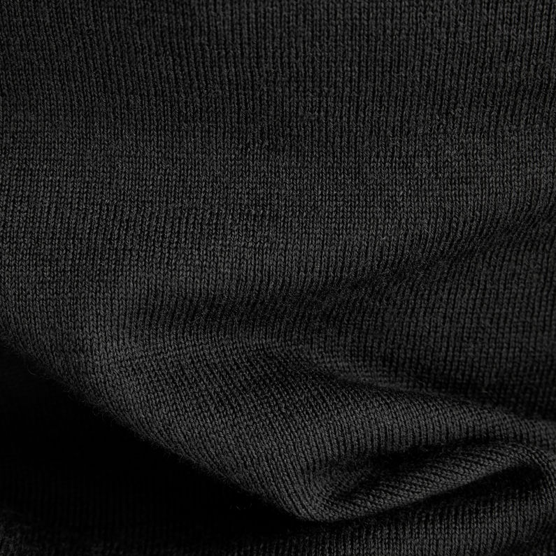 G-STAR® Core Slim Turtle Knit Schwarz