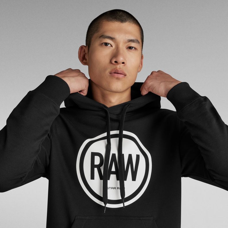 G-Star RAW® Graphic 10 Hooded Sweater Black
